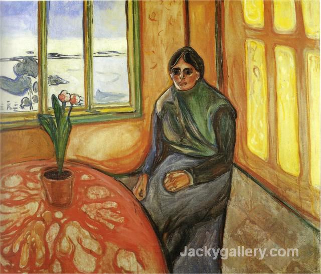 Melancholy, Laura by Edvard Munch paintings reproduction